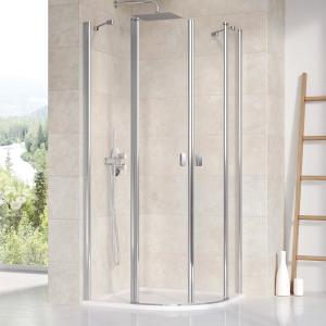 Ravak Душовий куточок Ravak Chrome 80 см CSKK4-80 полірований алюміній+transparent