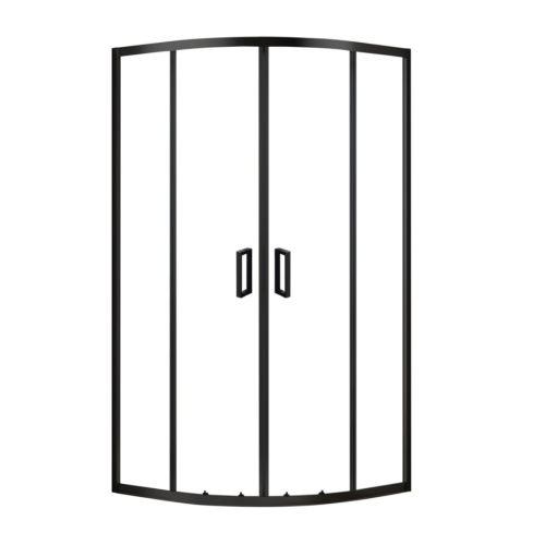 Ravak Душевая кабина SLCP4-90 Черный матовый TRANSPARENT