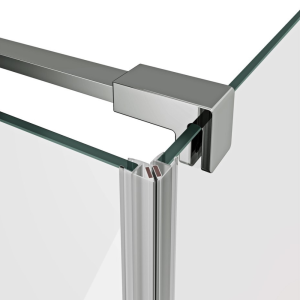 Прямокутна Душова кабіна Cool! COSD2 120 + COPS 90 Хром