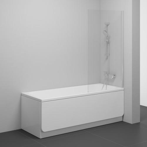 Шторка для ванной Ravak NVS1-80 пол. алюминий