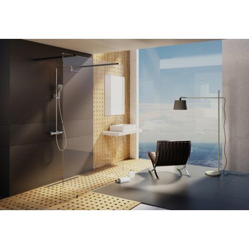 Ravak Душовий куточок Ravak Walk-In Free 130 полірований алюміній+transparent Ravak Душовий куточок Ravak Walk-In Free 130 полірований алюміній+transparent