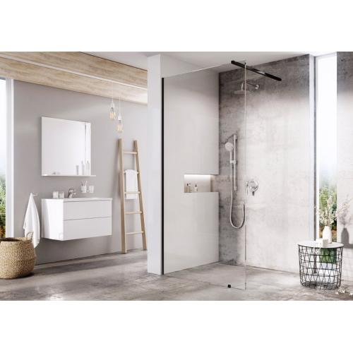 Ravak Душевая стенка Ravak Walk-In Wall 90 черный+transparent