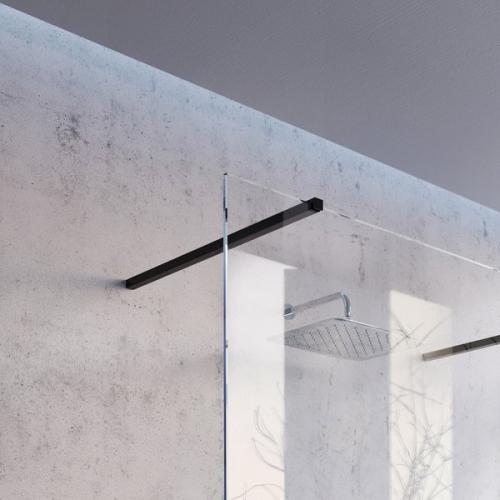 Ravak Душова стінка Ravak Walk-In Wall 120 чорний+transparent Ravak Душова стінка Ravak Walk-In Wall 120 чорний+transparent
