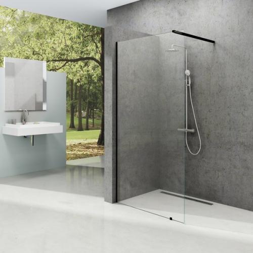 Ravak Душевая стенка Ravak Walk-In Wall 80 черный+transparent