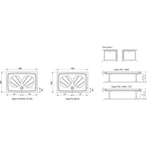 Ravak Душевой поддон Ravak Gigant Pro 120x90 Ravak Душевой поддон Ravak Gigant Pro 120x90