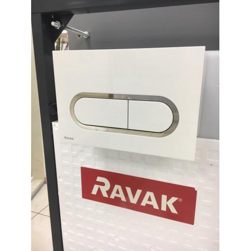 Клавиша смыва Ravak Chrome белая Клавиша смыва Ravak Chrome белая