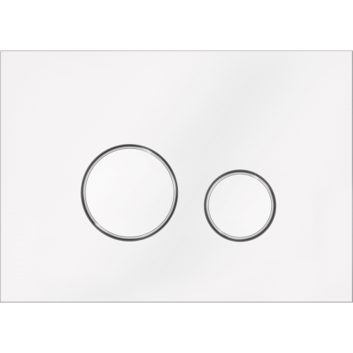 Клавіша змиву Ravak CIRCLE білий