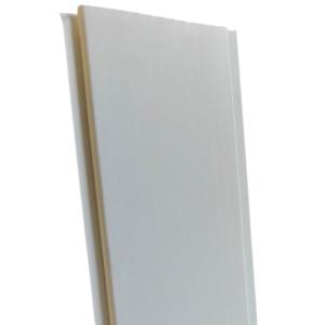 Вагонка пластикова ПВХ Біла матова 10смх6м (7 мм) Вагонка пластикова ПВХ Біла матова 10смх6м (7 мм)