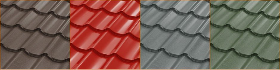 Колір металевої черепиці