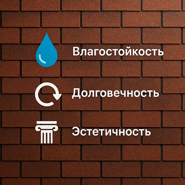 бітумна черепиця для стін