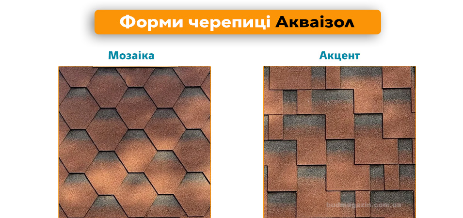 бітумна черепиця Акваізол