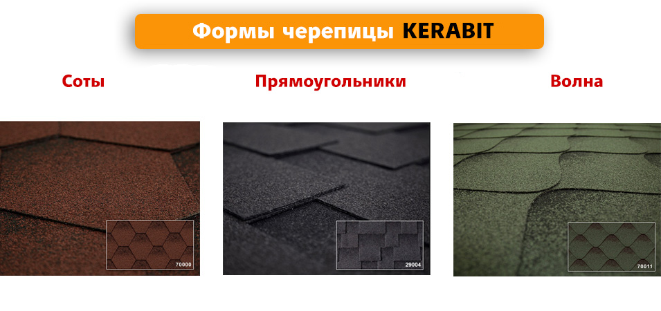 битумная кровля Kerabit