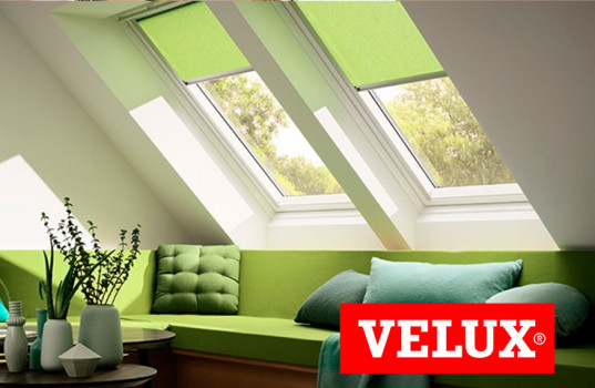 шторы мансардных окон Velux высокого качества цвета