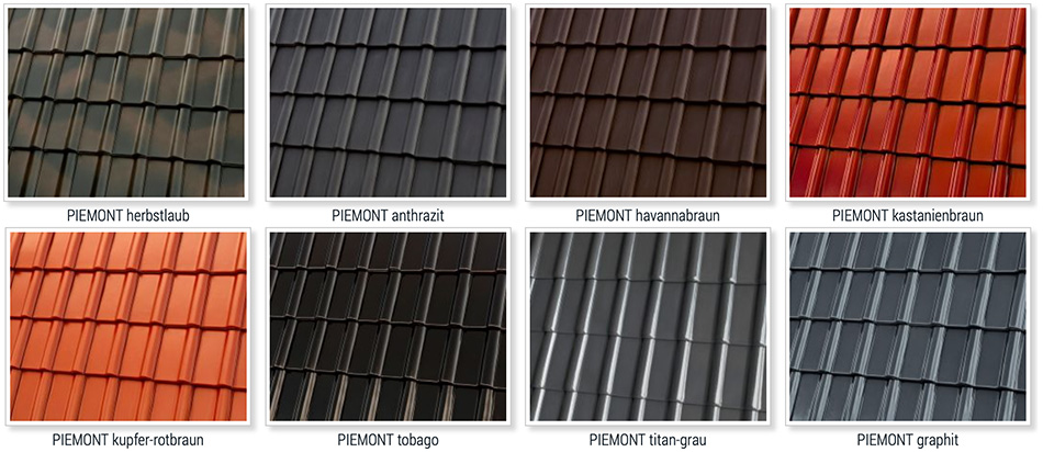 багата колірна варіація черепиця керамічна Roben