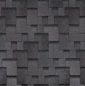 Бітумна черепиця Shinglas Фінська Акорд Сірий