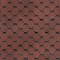 Бітумна черепиця Shinglas Ультра Самба Рубін