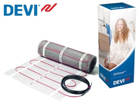 devi тепла підлога в електричних матах