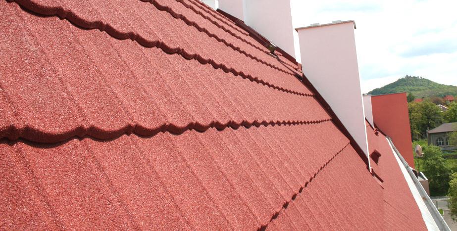 Композитная металлочерепица Evergreen 11 Terracotta