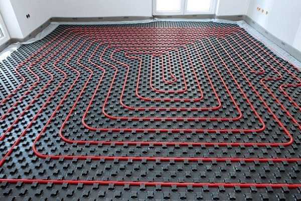 трубы для теплого водяного пола схема теплого пола водяного