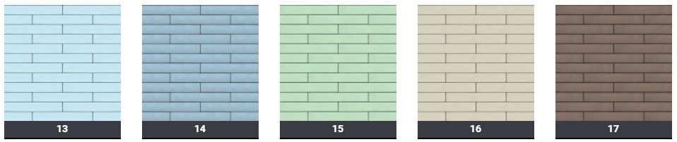 фасад Toro, цвета