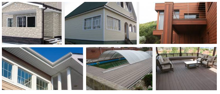 все фасадные материалы