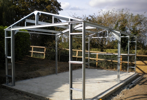 каркас гаража