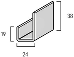 планка J для сайдинга