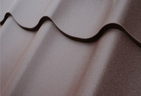 металлочерепица матовый полиэстер