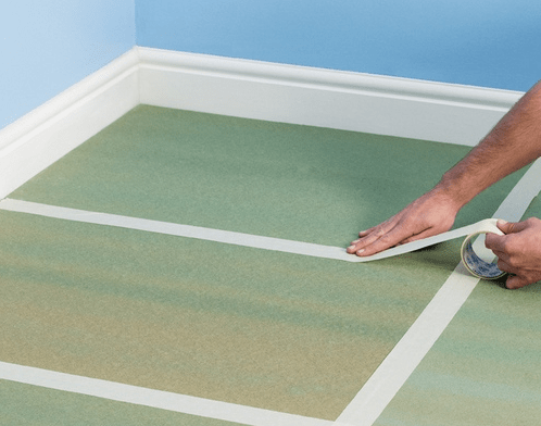 Укладка подложки под ламинат