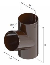 Тройник трубы Ines