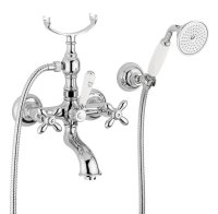 Змішувач у стилі цієї епохи допоможе наголосити на ексклюзивності інтер'єру.