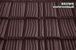 композитна черепиця MetroShake Brown