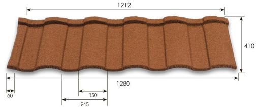композитная черепица MetroRoman