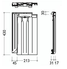 Braas Гранат 13V Керамічна черепиця