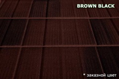 композитная черепица MetroShingle Brown Black