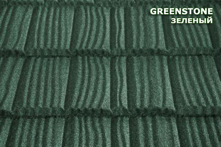 композитная черепица MetroWood Greenstone