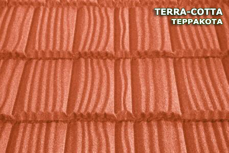 композитная черепица MetroWood Terracotta