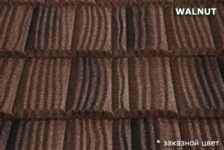 композитная черепица MetroWood Walnut