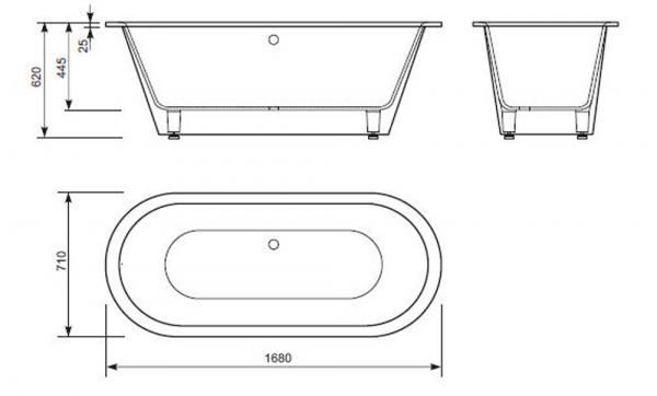 Ванни з кам'яної маси - поєднання класики та сучасності