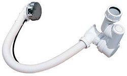 Сифон-автомат підходить для всіх видів ванн, надійний та практичний.