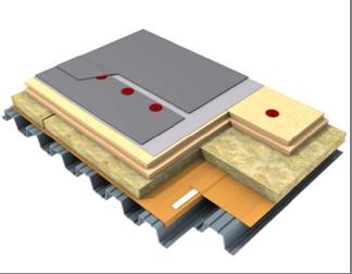 Теплоизоляция плоской крыши при помощи минваты и экструдированного пенополистирола