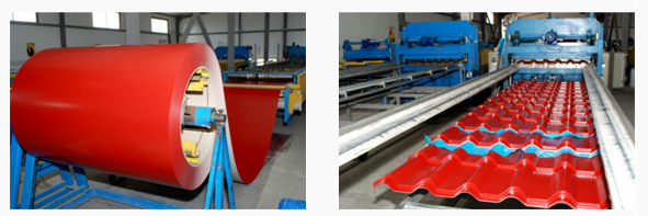 металочерепиця євромодуль, виробництво