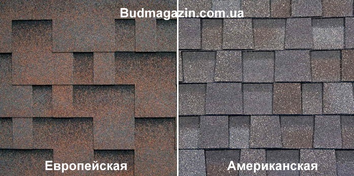 Американська чи європейська черепиця