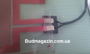Підключення плівкової теплої підлоги