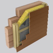 Утеплення стін сауни