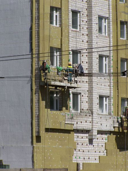 Етапи утеплення стін мінватою
