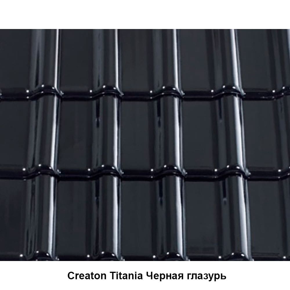 Creaton Титанія Чорна глазур