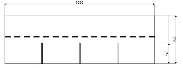 Схема гонти бітумної покрівлі IKO Monarch