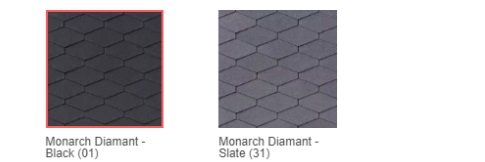 Колірна гама бітумної черепиці IKO Monarch-Diamant