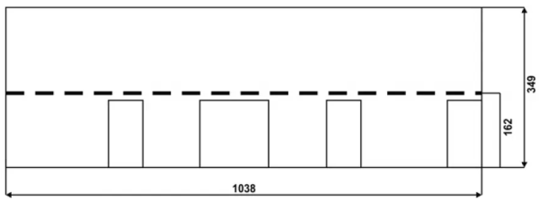  Структура и схема гонта битумной черепицы IKO Cambridge Xpress